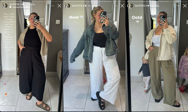 Plus size módne inšpirácie, ako nosiť nohavice.